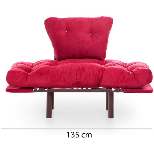 Atelier Del Sofa Fotelja, Kesten, Nitta Single - Maroon slika 14