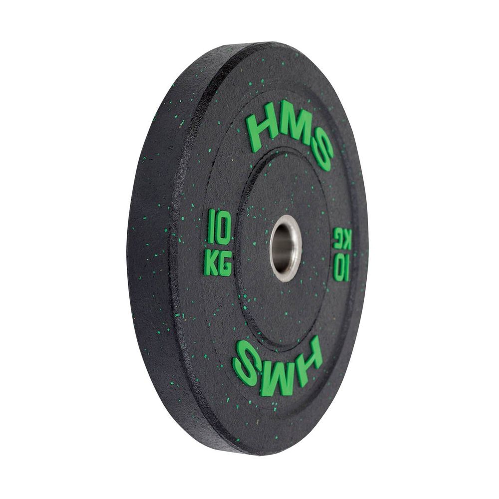 Htbr10 olimpijski ploč - branik 10 kg hms (zeleni) slika 3