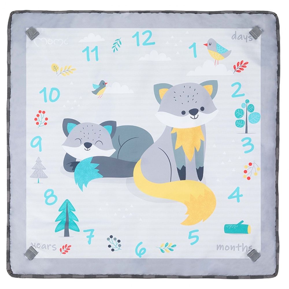 Momi Podloga za igru Lammis sa lopticama 80x80cm slika 2