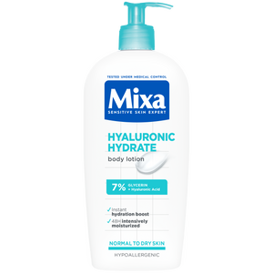 Mixa Hyaluronic intenzivno hidratantni losion za telo za normalnu do suvu kožu 400ml