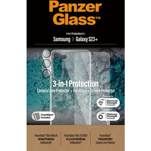 PanzerGlass Samsung Galaxy S23+ Bundle (zaštitno staklo, futrola, zaštita za kameru) slika 4