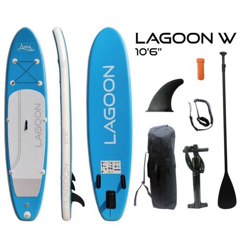 SUP daska Lagoon White Eva 320x76x15cm, max. 140 kg slika 1