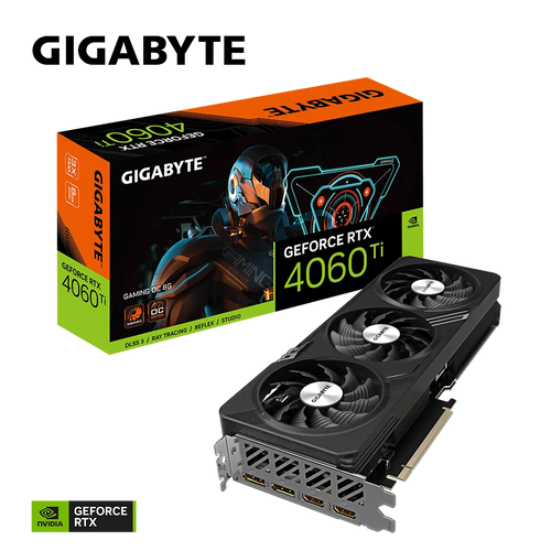 GIGABYTE GeForce RTX 4060 Ti Gaming OC 8G grafička kartica, 8GB GDDR6, PCI-E 4.0 slika 1