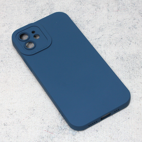 Maska Silikon Pro Camera za iPhone 12 6.1 tamno plava slika 1