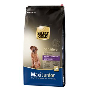 Select Gold Sensitive Junior Maxi janjetina, losos i krumpir 12 kg
