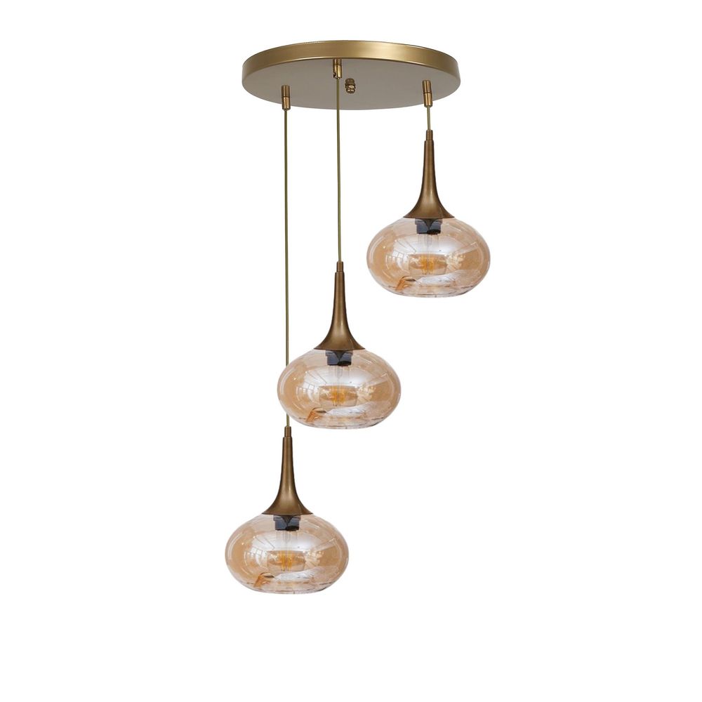 Opviq Luster 461, Med, Zlatna slika 3