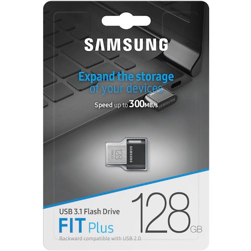 Samsung MUF-128AB/APC 128GB USB Flash Drive, USB 3.1, FIT Plus, Read up to 400MB/s, Black slika 2