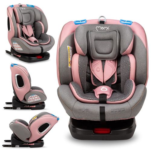 Momi Rotirajuća autosjedalica Tordi 360 0-36kg Isofix, Pink slika 13