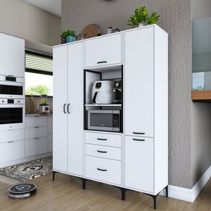 JE144 - 3114 White Multi Purpose Cabinet