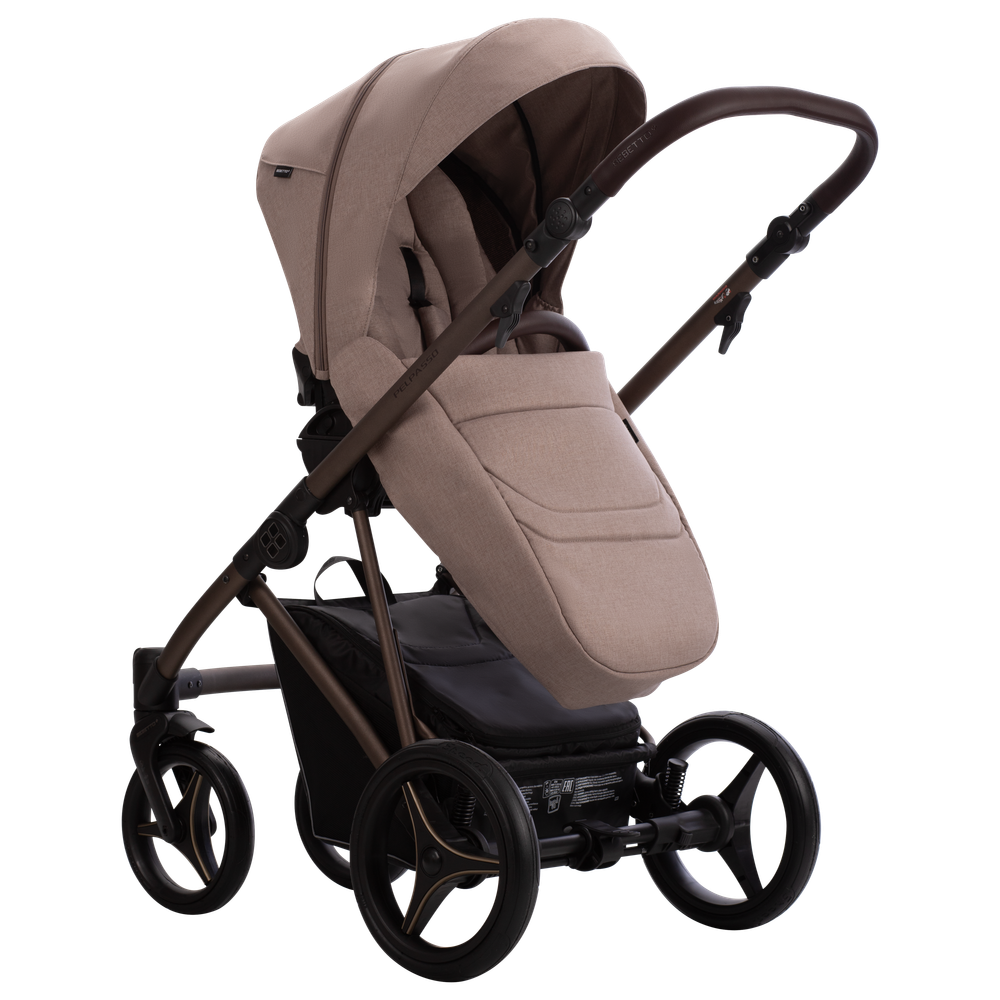 Bebetto Kolica za bebe Pelpasso - Set 2U1 02 Choco slika 5