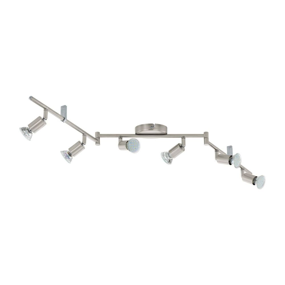 Eglo Buzz LED Reflektor sa 6 Svjetala, 6x3W, 6x240lm, Mat Nikl slika 1