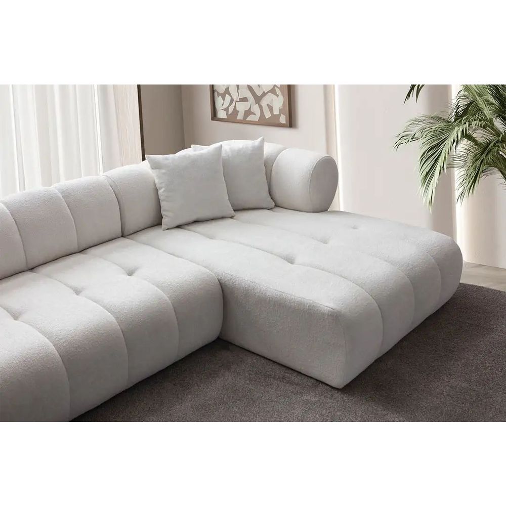 Ugaona Sofa Petra Desna - Bijela slika 4