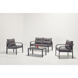 Arya - Anthracite  Anthracite Garden Lounge Set