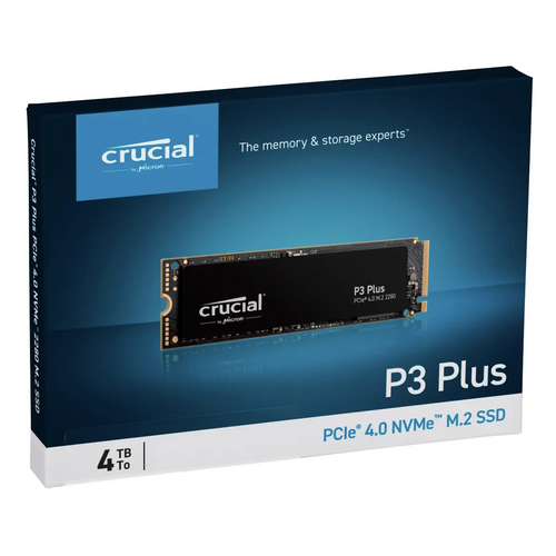 Crucial P3 Plus 4TB NVMe PCIe M.2 SSD slika 3