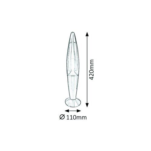 Rabalux Lollipop Rainbow, lava lamp Dekorativna rasveta slika 2