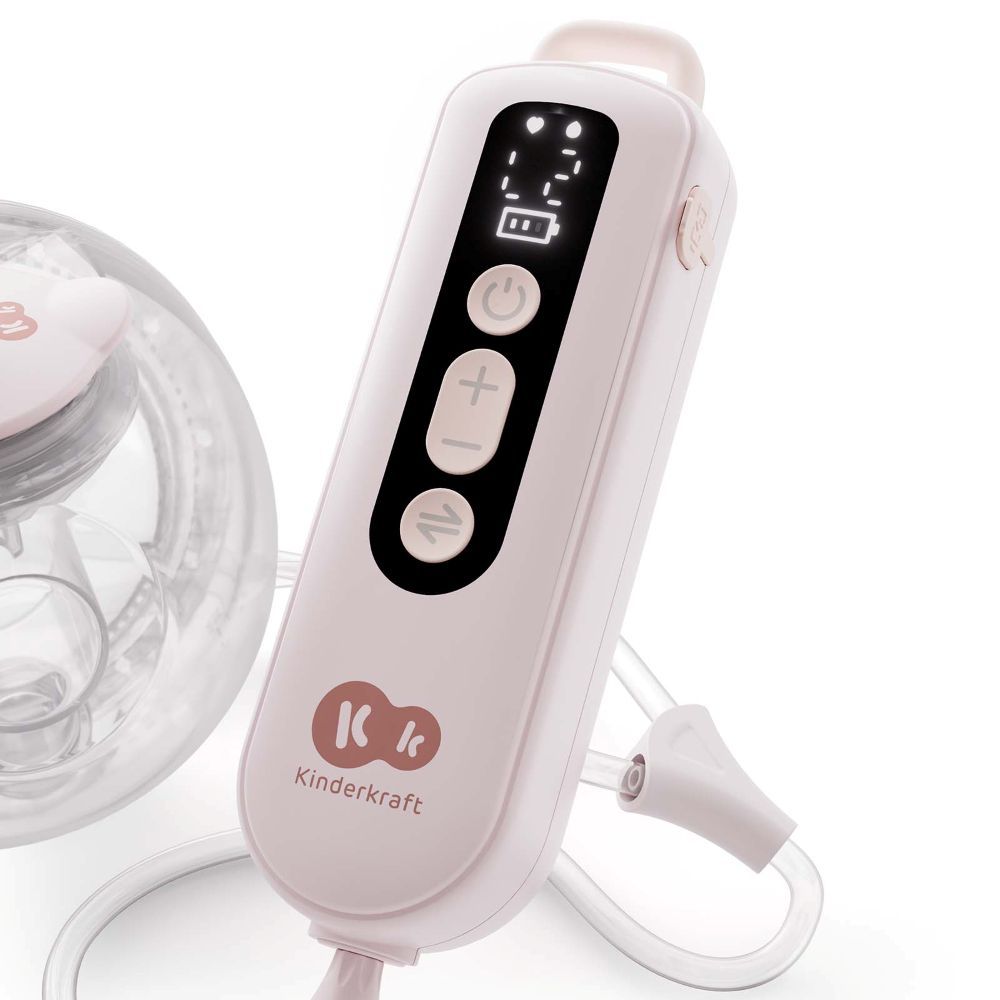 Kinderkraft Dvostruka električna izdajalica GENTLEFLOW, pink slika 5