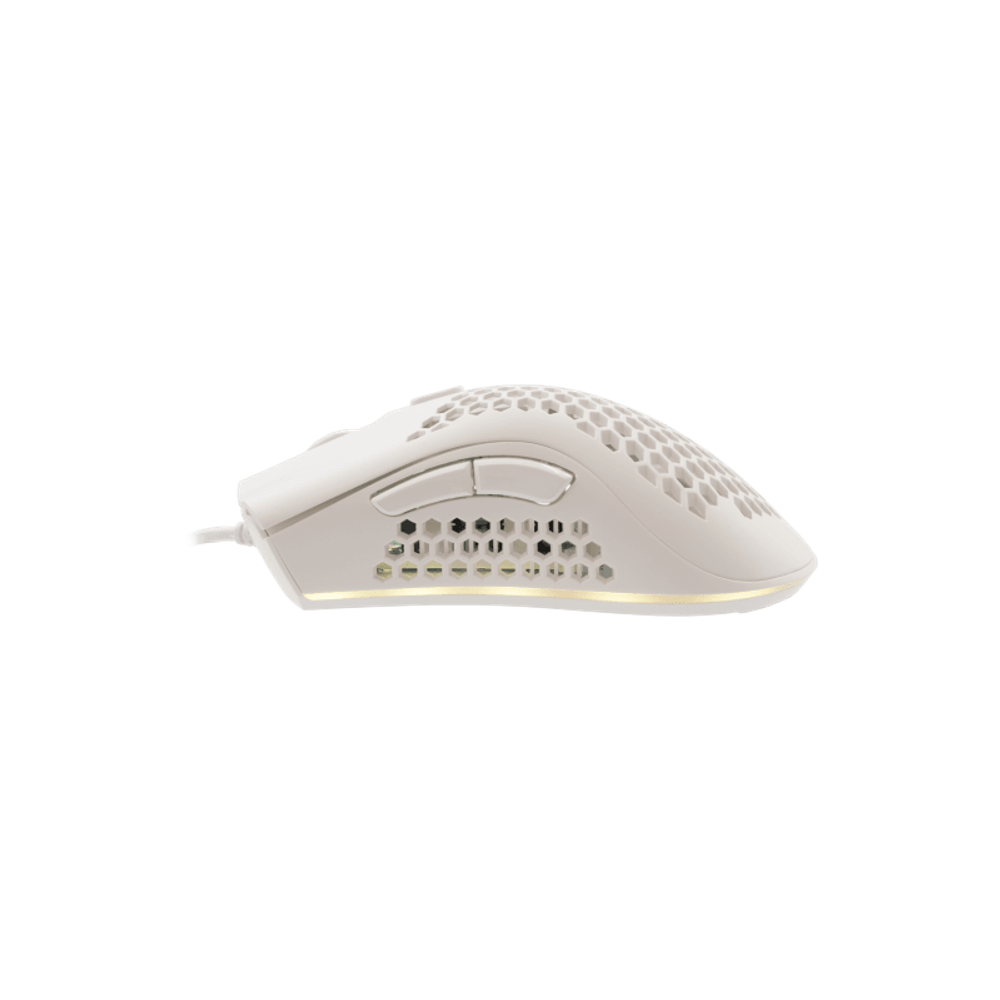 Baracuda Miš BGM-032 CORAL / 12.800 dpi, bijeli slika 3