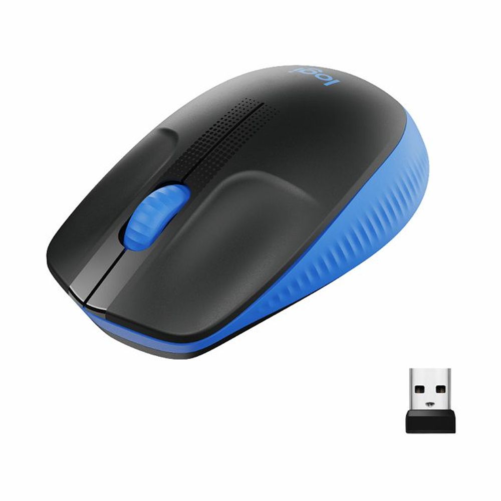 Miš bežični Logitec M190 Plavi slika 1