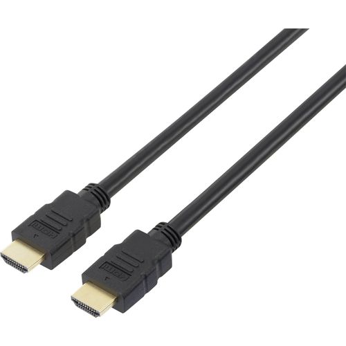 SpeaKa Professional HDMI priključni kabel HDMI A utikač, HDMI A utikač 15.00 m crna SP-7870116 audio povratni kanal (arc), pozlaćeni kontakti HDMI kabel slika 3