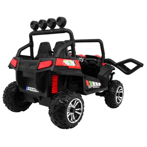 Buggy na akumulator Grand 4x4 LIFT STRONG - dvosjed - crveni slika 10