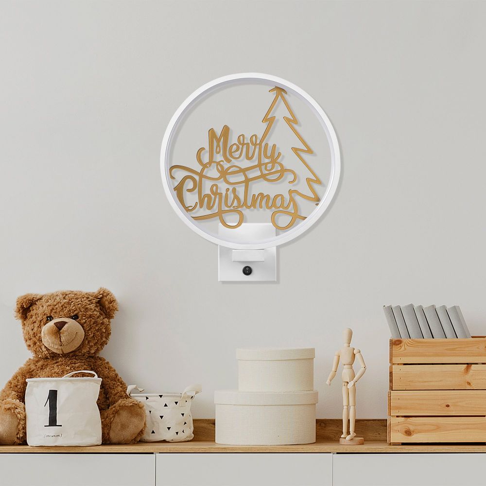 Zidna lampa XMAS26 White Gold slika 2