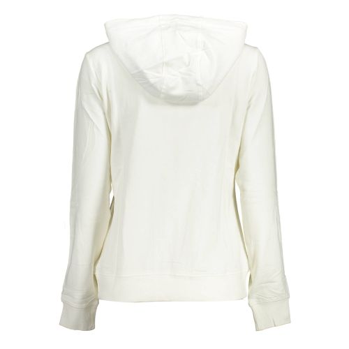 US POLO SWEATSHIRT WITH ZIP WOMAN WHITE slika 2