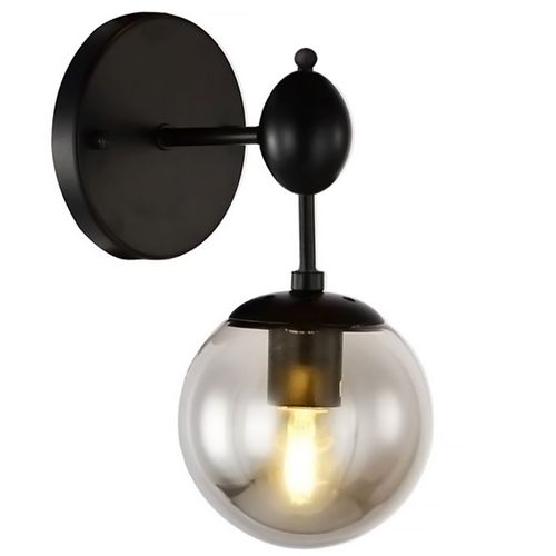 TOOLIGHT Staklena zidna svjetiljka crna APP750-1W slika 8