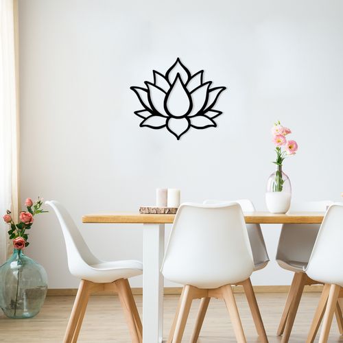 Wallity Metalna zidna dekoracija Lotus Flower 1 Metal Decor slika 2