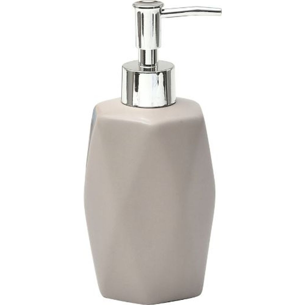 TENDANCE Dozator za tečni sapun Diamond 18x7,5cm Bež slika 1