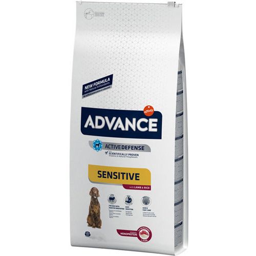 Advance Sensitive Adult Jagnjetina i Pirinač 12 kg slika 1