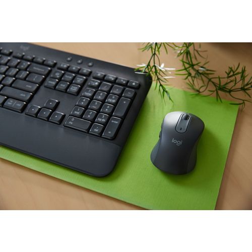Logitech MK650 Signature (920-011004) bežični komplet tastatura i miš crni US slika 6