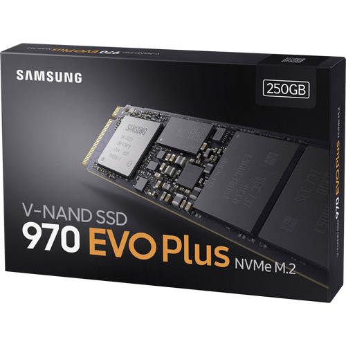 Samsung SSD Disk 2.5", 250GB, M.2 NVMe PCIe 3.0, 970 EVO Plus - MZ-V7S250BW slika 4