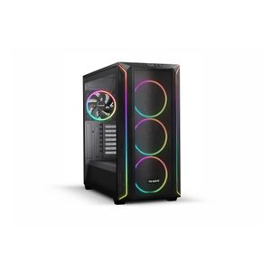 be quiet! BGW63 SHADOW BASE 800 FX Black, MB compatibility: E-ATX / ATX / M-ATX / Mini-ITX, ARGB illumination, Four pre-installed be quiet! Light Wings 3 140mm PWM fans, including space for water cooling radiators up to 420mm