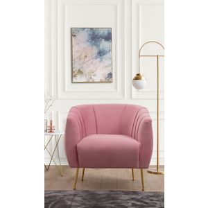Atelier Del Sofa Fotelja, Prljavo roza, Istiridye - Rose