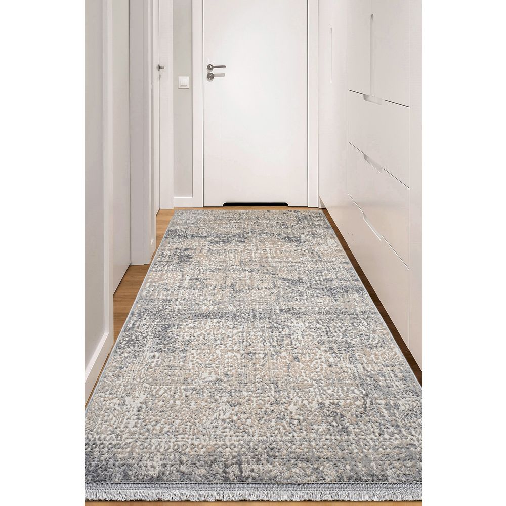 Notta 1121 Sivi Tepih za Hall (100 x 200 cm) slika 1