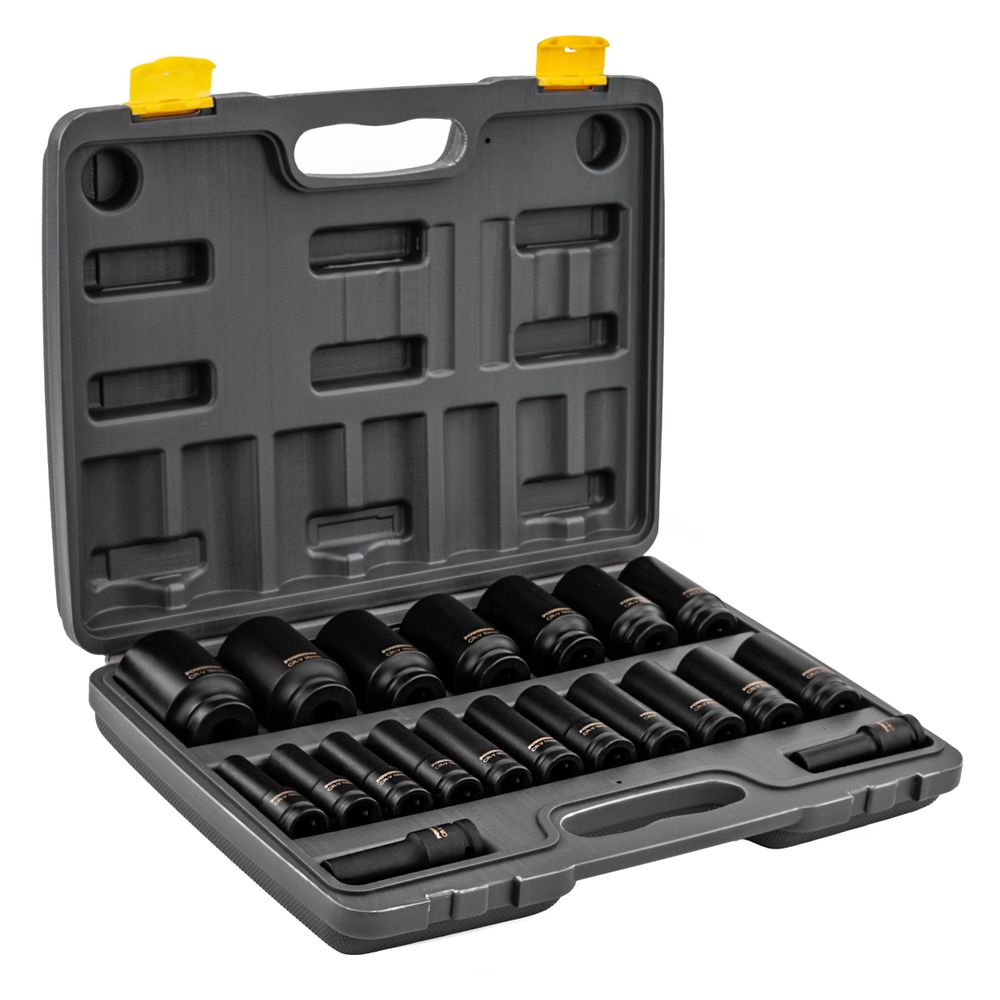 Set udarnih nasadnih nastavaka HEX – 20 dijelova, 1/2", 78 mm slika 1