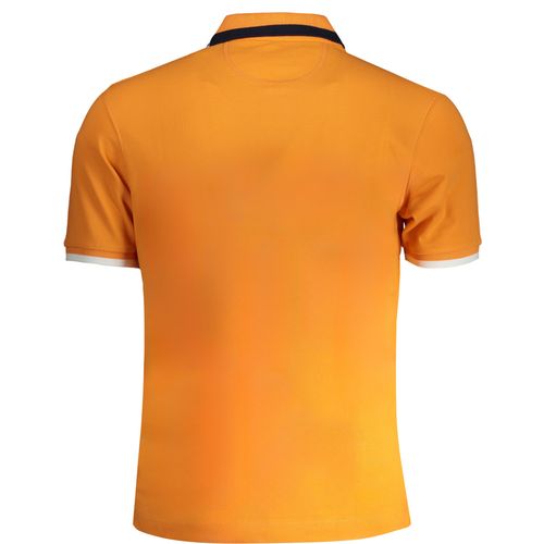 LA MARTINA MEN'S ORANGE SHORT SLEEVED POLO SHIRT slika 2