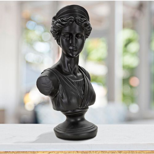 Mauro Ferretti Dekoracija Crni rimski ženski kip 22x16x41 cm slika 6