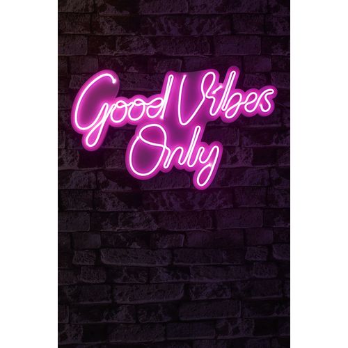 Good Vibes Only 2 - Pink Pink Decorative Plastic Led Lighting slika 3