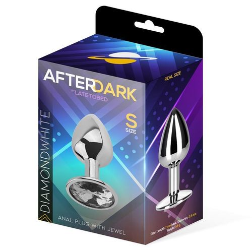 Afterdark Aluminium Diamond Butt Plug S/M/L slika 17