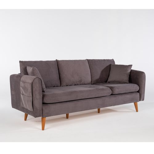 Atelier Del Sofa Sofia-Anthracite Antracit Trosed slika 3