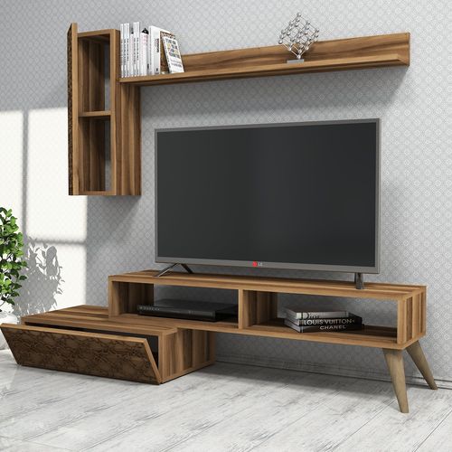 Planet - Walnut, Walnut Walnut TV Unit slika 2