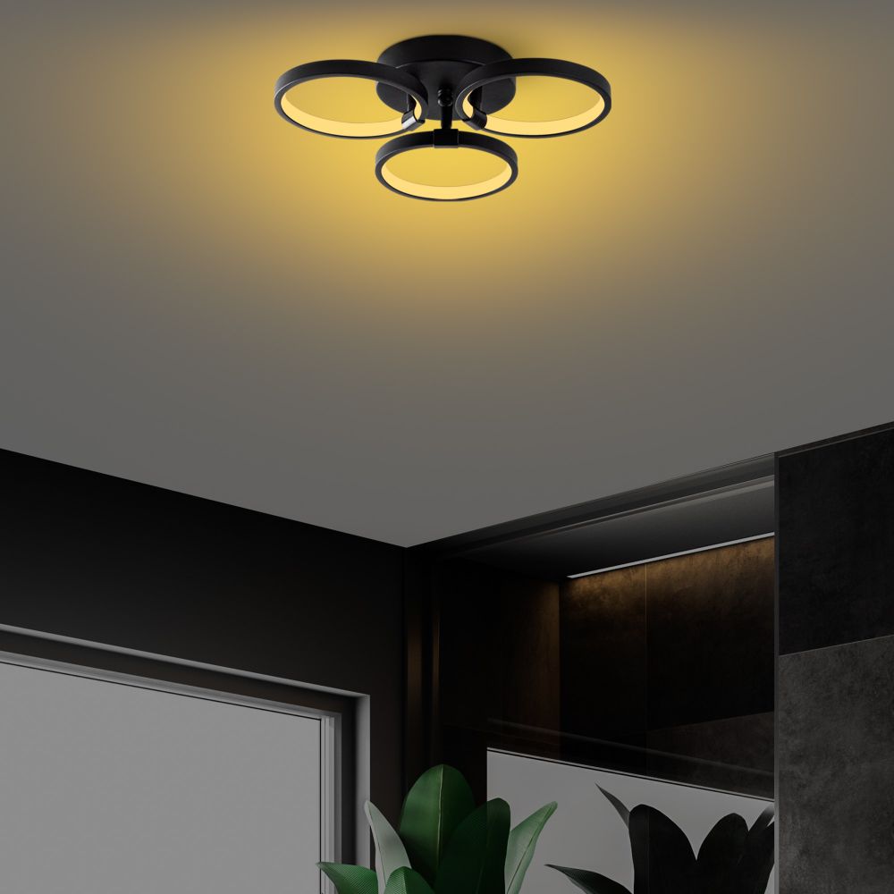 Luster Halka-13310 u Crnoj Boji slika 1
