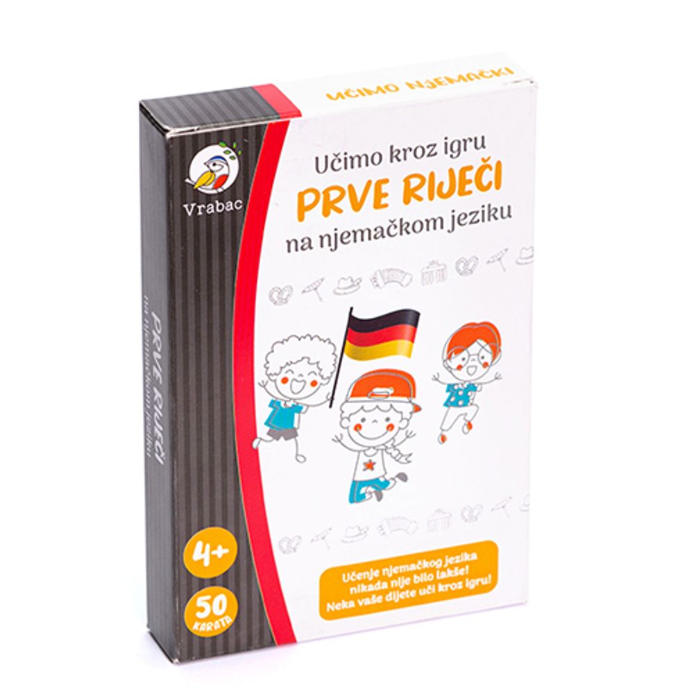 Vrabac Karte Fifty, Učimo njemački slika 1