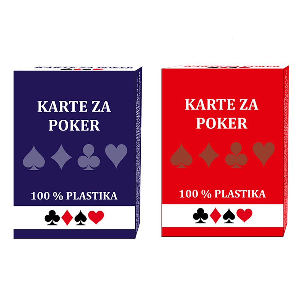 Karte za poker plastične 4940 slika 1
