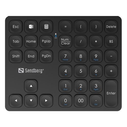 Bežična numerička tastatura Sandberg USB Pro 630-09 slika 4