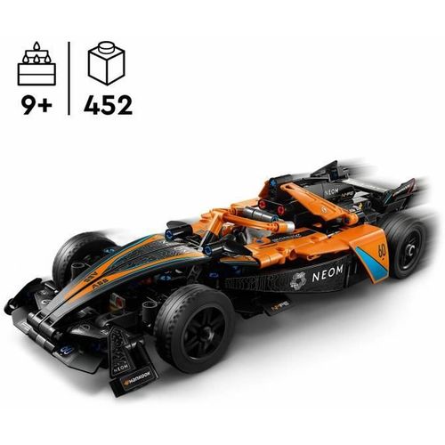 Igra Gradnje Lego Technic 42169 NEOM McLaren Formula E Race Car Pisana slika 6
