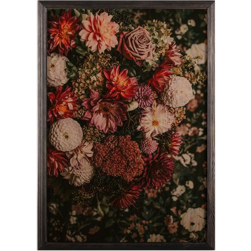 Wallity Drvena uokvirena slika, Flower mix slika 2