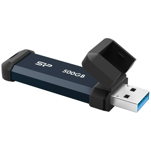 Silicon Power 500GB USB Flash Drive, USB3.2 Gen.2, Marvel Xtreme M80, Read up to 600 MB/s, Write up to 500MB/s, Blue SP500GBUF3S60VPB slika 2
