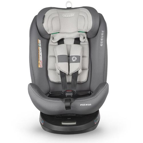 Coccolle® Autosjedalica Nova iSize 360° 40-150cm Isofix, Moonlit Grey slika 3